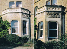 Letter cutting - Chippenham, Wiltshire - Howlett-Neal Masonry & Conservation - Stone carving
